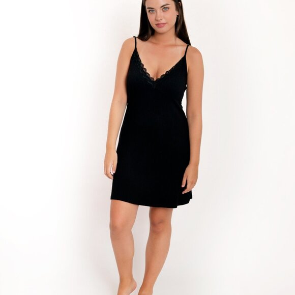 Dress Cotton, Sheer Nightgown, Sexy Sheer Lingerie, Cotton Nightgown, Honeymoon - Picture 2 of 5